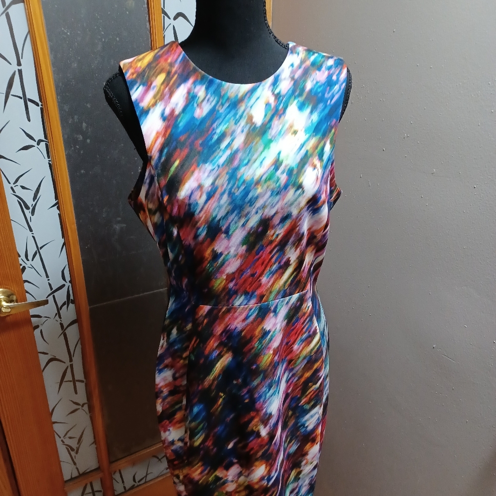 Calvin Klein Colorful Dress 10